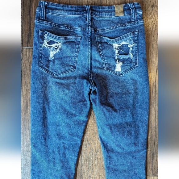 BKE Stella Mid Rise Slim Fit Ankle Skinny Jeans Womens Size 26 Distress Stretch. - Picture 15 of 15